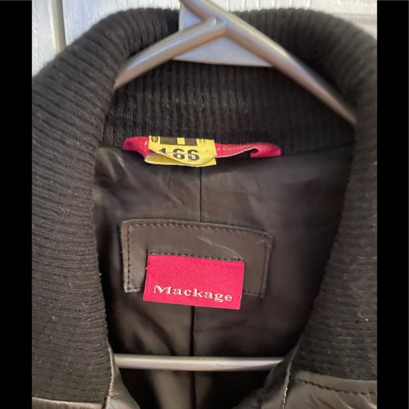 Women's Mackage Leather Jacket (Vintage) - Picture 4 of 7